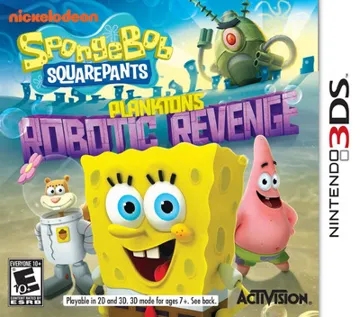 SpongeBob SquarePants - Planktons Robotic Revenge (USA) box cover front